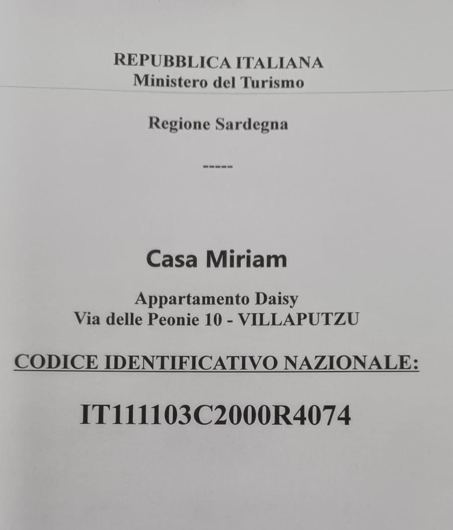 Appartement Casa Miriam - Vacanze Villaputzu